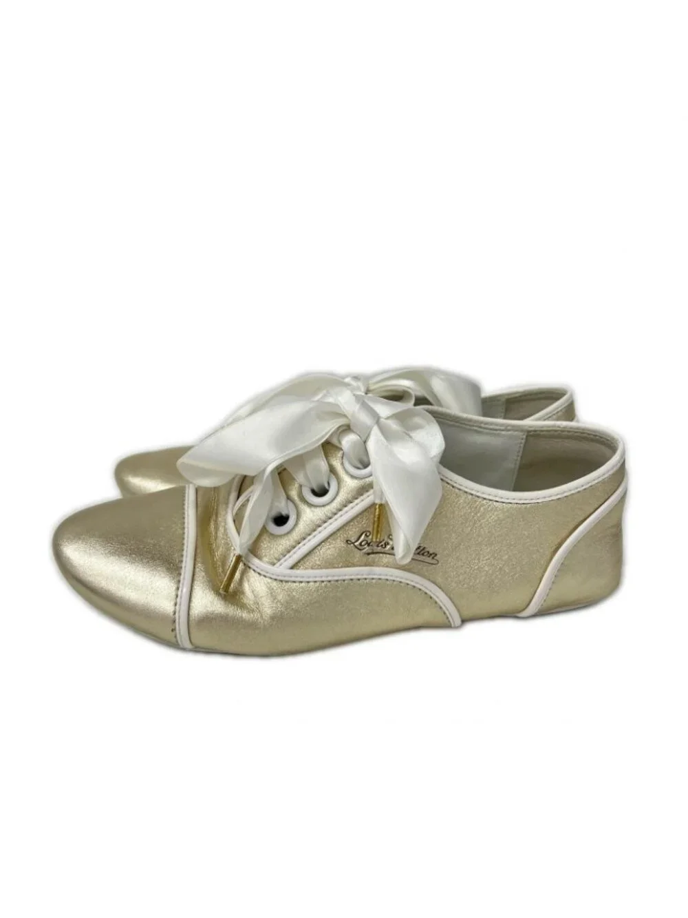 Louis Vuitton Leather Ribbon Driving Shoes
